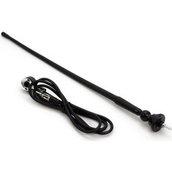 ΚΕΡΑΙΑ ΟΡΟΦΗΣ ΜΑΥΡΗ 34cm Φ5mm ΜΕ ΚΑΛΩΔΙΟ 1,4m