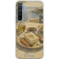 Θήκη Kalokairi Collection - Φέτα Realme 6 Flexible TPU (Διάφανη Σιλικόνη)