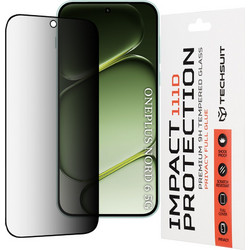 Techsuit - 111D Privacy Full Glue - OnePlus Nord 6 - Black