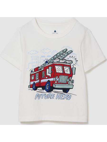 Βρεφικό & Νηπιακό Μπλουζάκι με Σχέδια Mix & Match BF SS GR TEE:FTRHRO