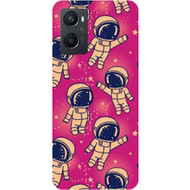 Oppo A 96 Smoll astronauts Transparent Silicone TPU Θήκη