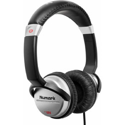 Numark HF-125 Ενσύρματα Ακουστικά DJ On Ear Μαύρα Ασημί