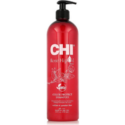 Chi Rose Hip Oil Protecting Σαμπουάν για Προστασία Χρώματος για Βαμμένα Μαλλιά 739ml