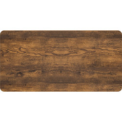 BRATECK επιφάνεια γραφείου TP12060R-2P, 120x60x1.8cm, καφέ ξύλινη