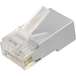 POWERTECH βύσμα RJ45 Cat 6a CAB-N321, μεταλλικό, 8p8cs, 50τμχ