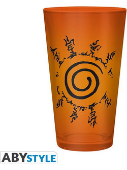 Abysse Corp Ποτήρι Νερού Γυάλινο Naruto Shippuden XXL 400ml ABYVER137