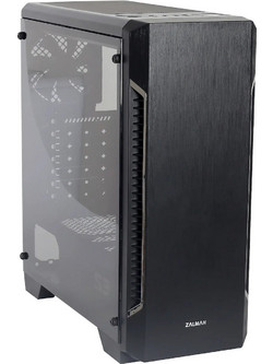 Zalman S3 TG Gaming Midi Tower Κουτί Υπολογιστή με Πλαϊνό Παράθυρο