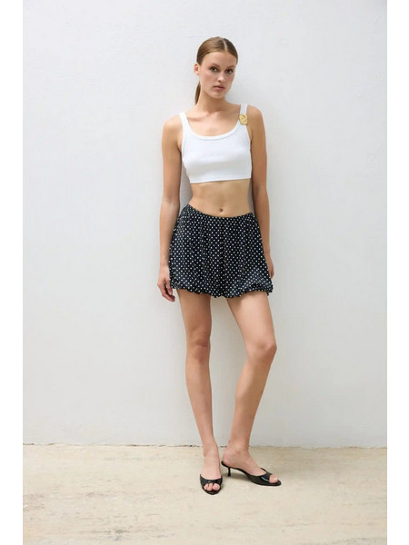 SKIRT MINI BALLOON POLKA DOTS
