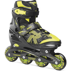 Roces Jokey 3.0 Inline Rollers Παιδικά Μαύρα Κίτρινα