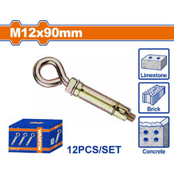 Wadfow WDQ45D4 Βισμα Ούπα Μεταλλικό 12x90mm 12τμχ