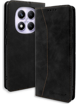 Bodycell Book Case Θήκη Πορτοφόλι Black (Xiaomi Redmi Note 14 Pro 4G)