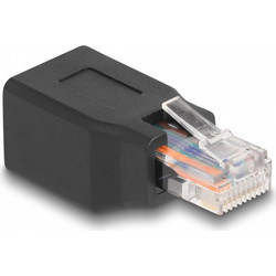 POWERTECH αντάπτορας RJ45/RJ48/RJ50 CAB-N325, 10P/10C pin out 1:1, μαύρο