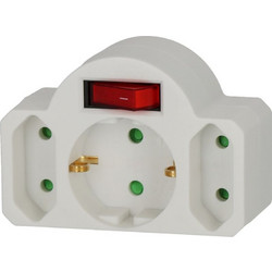 Ταφ Brennenstuhl BCR1100 3 Θέσεων - Λευκό