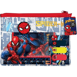 ΣΧΟΛΙΚΟ ΣΕΤ ΣΕ PVC ΤΣΑΝΤΑΚΙ SPIDERMAN