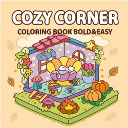 Colouring book Βιβλία χρωματισμού Γωνία Σπιτιού 21x21εκ. 44 φύλλα