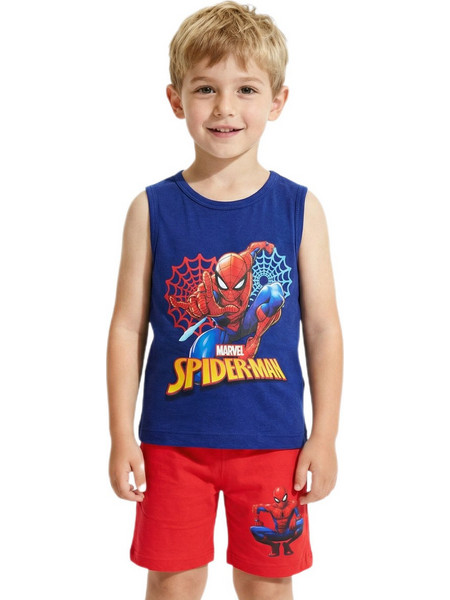 MARVEL ΠΑΙΔΙΚΟ ΣΕΤ ΜΕ ΣΟΡΤΣ SPIDERMAN 3008 - κόκκινο ΚΟΚΚΙΝΟ