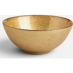 Μπολ Γυάλινο Χρυσό O15cm - 550ml