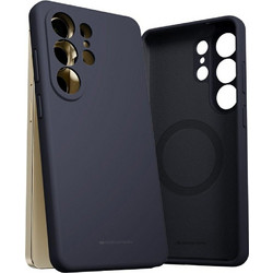 Mercury Case Pure Magsafe Silicone For Samsung Galaxy S26 Ultra Navy blue