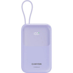 Canyon OnPower 101 Power Bank 10000mAh 22.5W Quick Charge 3.0 & Power Delivery Purple