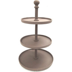 TRIVA ΟΡΝΤΕΒΙΕΡΑ 21x21x35cm ΑΛΟΥΜΙΝΙΟ ΣΑΠΙΟ ΜΗΛΟ LIBERTA 035359