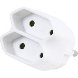 VIVANCO ADAPTER SCHUKO TO 2X EURO SOCKET