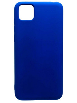 Θήκη Γυαλιστερή Back Cover Σιλικόνης για Huawei Y5P με Σκούρο Μπλε Σκούρο μπλε Θήκη πλάτης Σιλικόνη