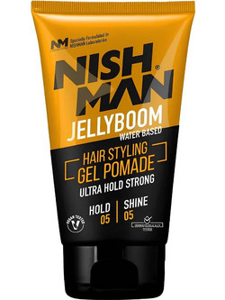 Πομάδα Μαλλιών Nishman Hair Gel Pomade Jellyboom 150ml