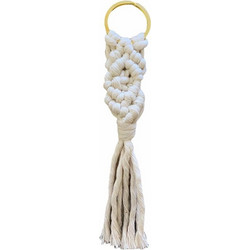 ΜΑΚΡΑΜΕ ΜΠΡΕΛΟΚ PREMIUM 17 x 3 cm - Λευκό - Λευκό Beauty Home