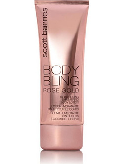 Scott Barnes Body Bling Rose Gold Shimmerinh Body Cream 120ml