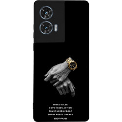 Sonique Men's Edition Θήκη Three Rules (Motorola Edge 50 Fusion 5G)