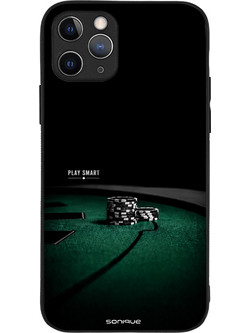 Sonique Men's Edition Θήκη με Σχέδιο «Poker» (iPhone 11 Pro)