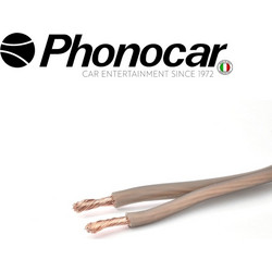 PHONOCAR 06.145.1 Καλωδιο Ηχειων 2 Χ 2.5 mm 50 Mt Χρωμα Γκρι