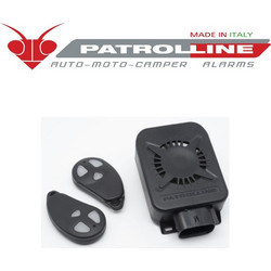 PATROLLINE HPS 940 PATROL Συναγερμος Μοτοσικλέτας Compact Με Σειρηνα Και Μπαταρια. Περιεχει 2 Τηλεχεριστηρια