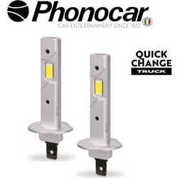 PHONOCAR 07.781 Λαμπες Led H1 P14.5S 6500K 20W 24V