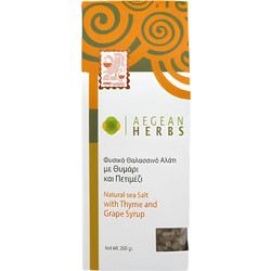 Αλάτι με Θυμάρι και Πετιμέζι (200g) Aegean Herbs