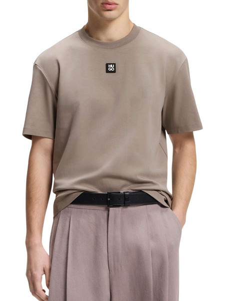 Ανδρικό T-shirt Hugo Dalile Light Pastel Brown 50505201-237