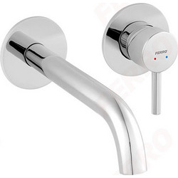Μπαταρία Νιπτήρα Eντοιχιζόμενη Ferro Ciriculus Chrome (BCK3PA)
