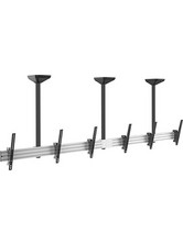 Brateck Βάση TV Οροφής Τριπλή, 1080mm για Οθόνες 45"-50" 50kg Γκρι LVC03-346TS-03