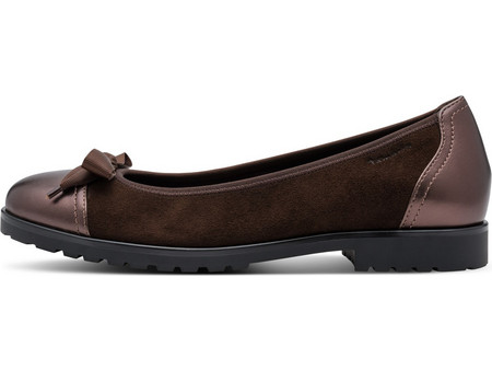 Tamaris Μπαλαρίνα 1-22126-43 347 Mocca Suede