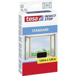 TESA Αυτοκόλλητη Σταθερή Σίτα Παραθύρου Fiberglass 100x100cm 55670-00021-04