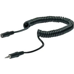 Schwaiger Καλώδιο Ήχου 3.5mm male - 3.5mm female Μαύρο 5m KHA4036533