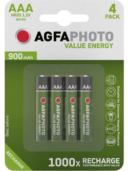 AgfaPhoto AAA 900mAh 4τμχ