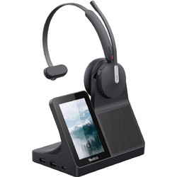 Yealink Yealink Wh64 Mono Headset Wireless Headband Office Call Center Usb Type-c Bluetooth Black
