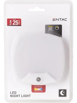 Entac LED Φωτιστικό Νυκτός ENL-RS-0.5W-DS