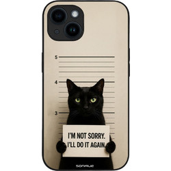 Sonique Men's Edition Back Cover με Σχέδιο «Not Sorry» (iPhone 14)