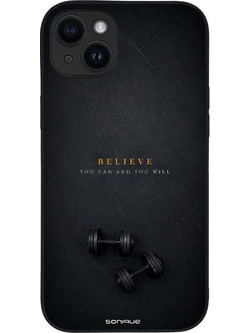 Sonique Men's Edition Back Cover με Σχέδιο «Believe» (iPhone 14 Plus)