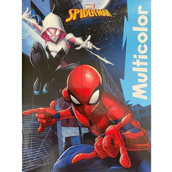 Marvel Spiderman Βιβλίο Ζωγραφικής Multicolor Α4 32 Σελίδες Χρωματισμού
