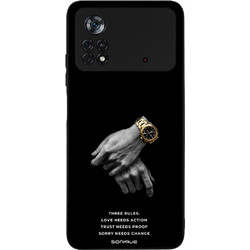 Sonique Men's Edition Θήκη με Σχέδιο «Three Rules» (Xiaomi Poco X4 Pro 5G)