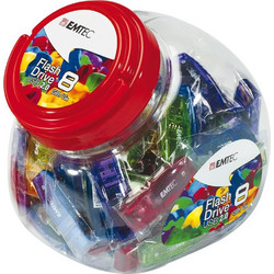 Emtec Candy Jar C410 8GB USB 2.0 80pcs