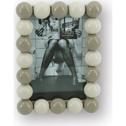 HOUSEVITAMIN Κορνίζα Bubbles Sand/Taupe 18.5x13.5cm